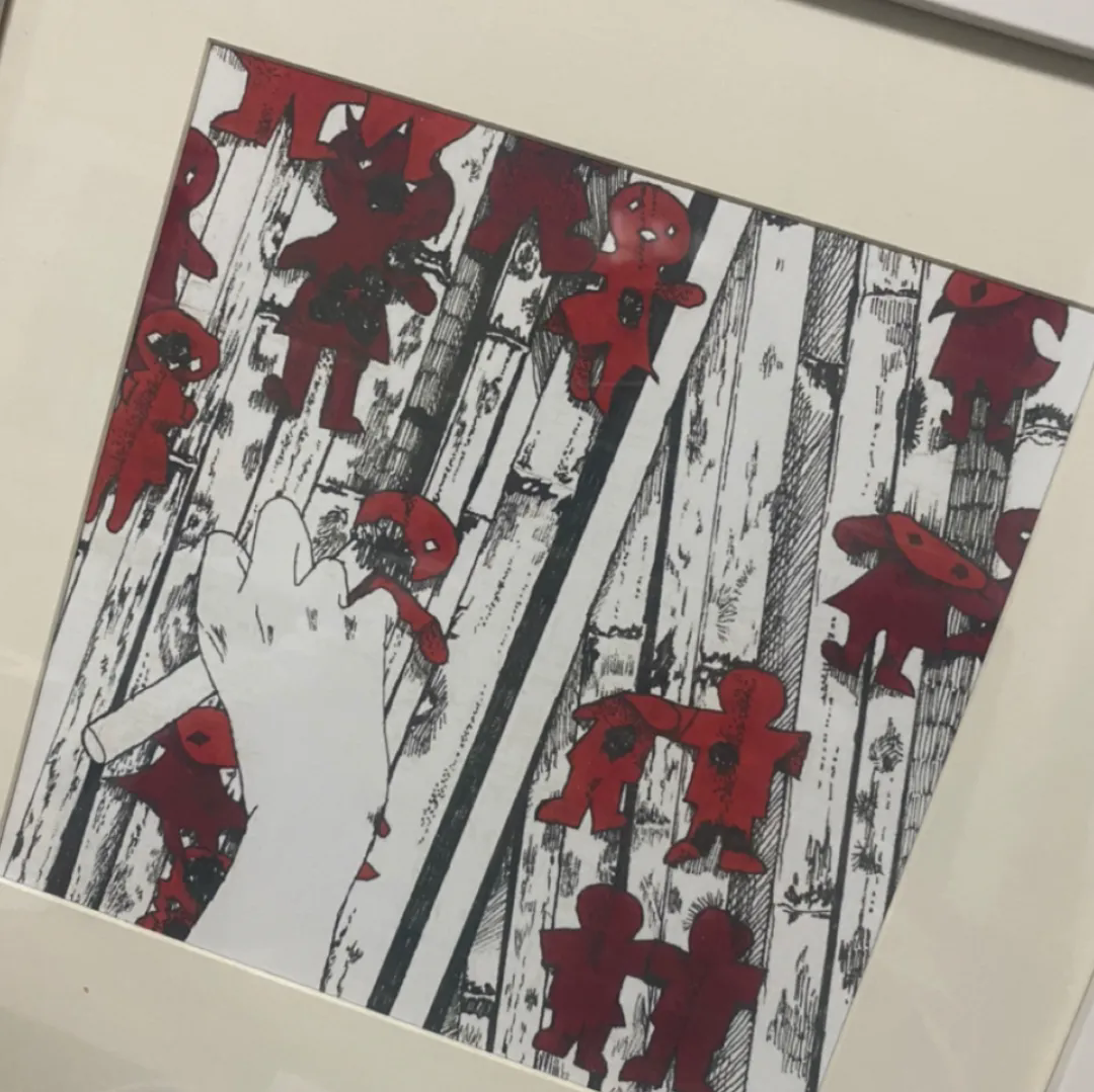 患者給陳旭的畫《治愈》