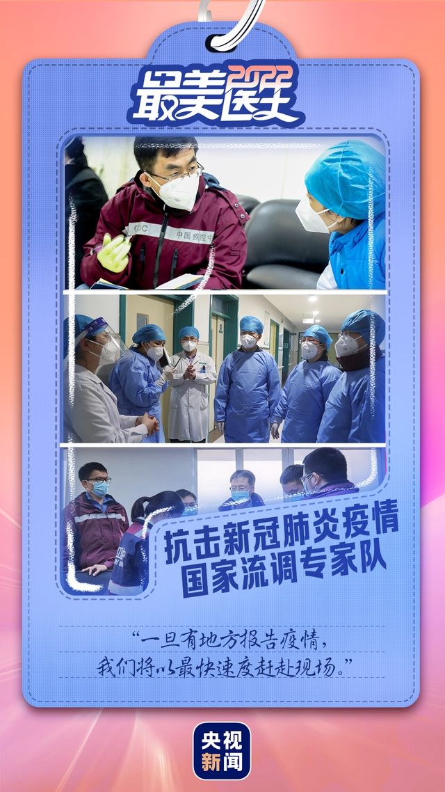 致敬中國醫師丨帶你認識2022“最美醫生” 致敬中國醫師丨帶你認識2022“最美醫生”