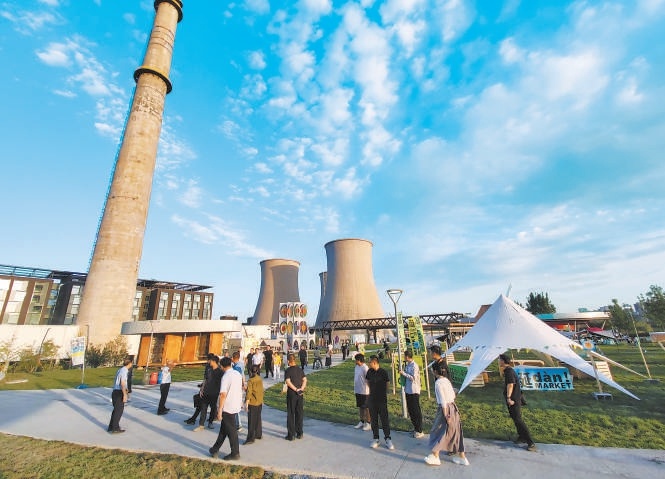 9月8日，“兩園一河”啟動區重點項目“永定河集”啟幕。