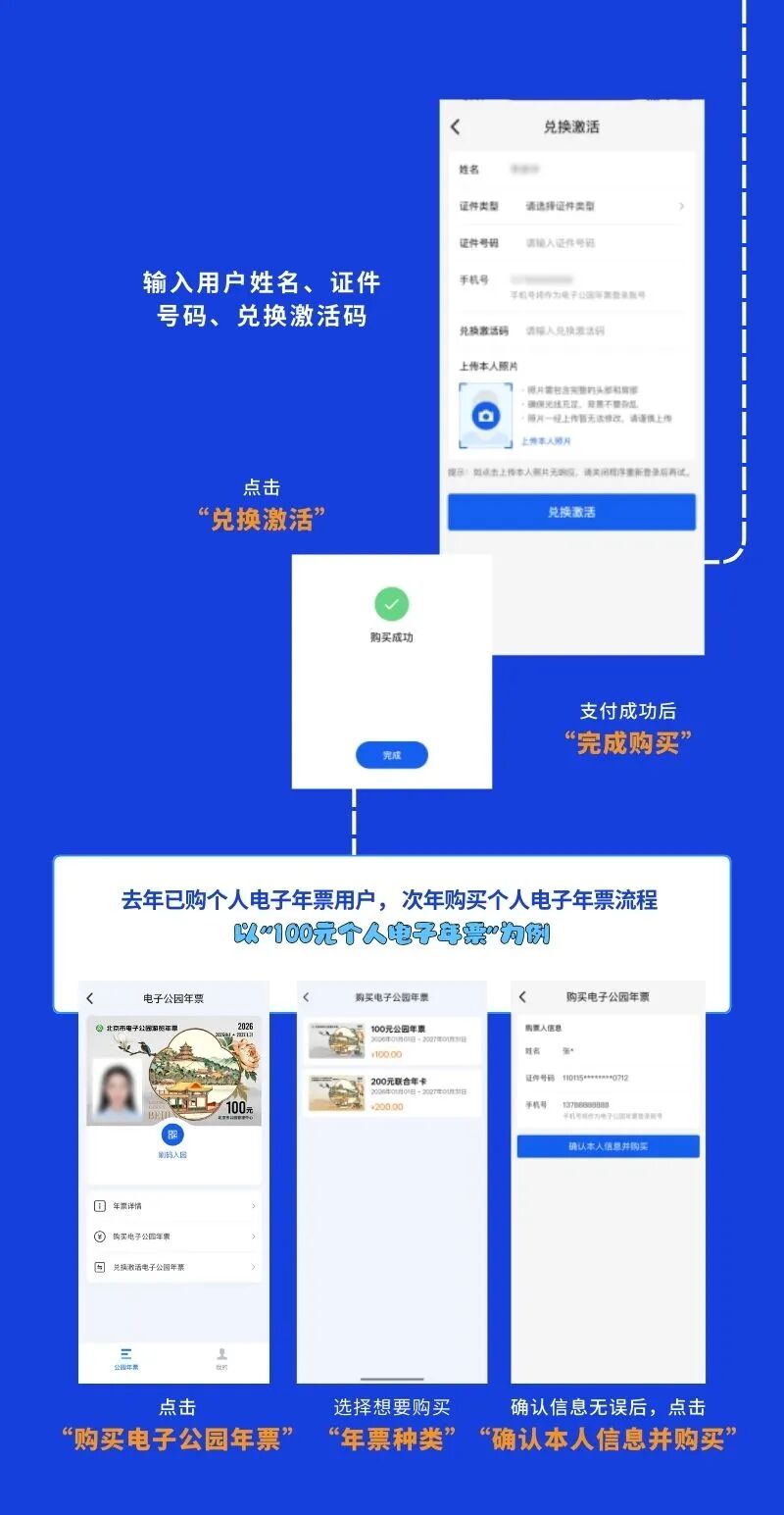 2026年北京市電子公園遊覽年票購買指南