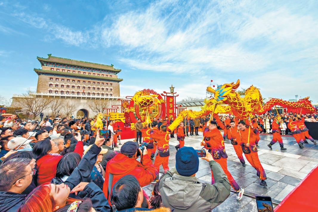 2月14日至3月3日，“福馬迎春——前門新春美食‘妙薈’”在前門大街舉行。