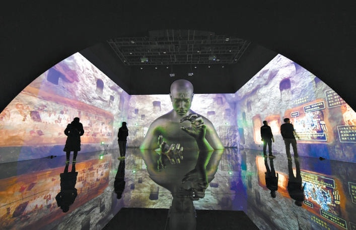 首都電影院城市副中心店內開設展覽。