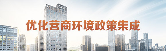 優化營商環境政策集成