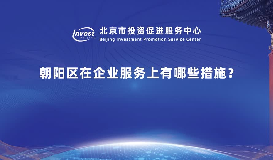 在企業服務上朝陽區還有哪些措施？