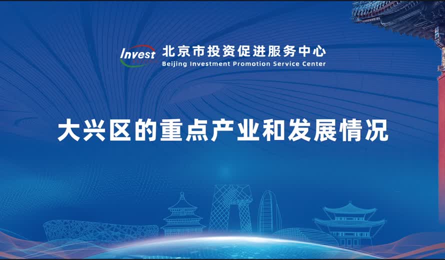 大興區的重點產業和發展情況