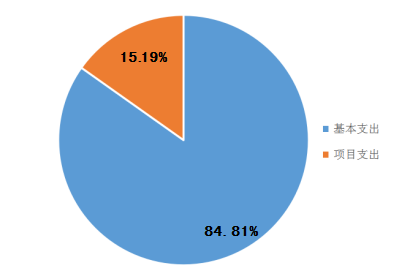 圖2：基本支出和項目支出情況