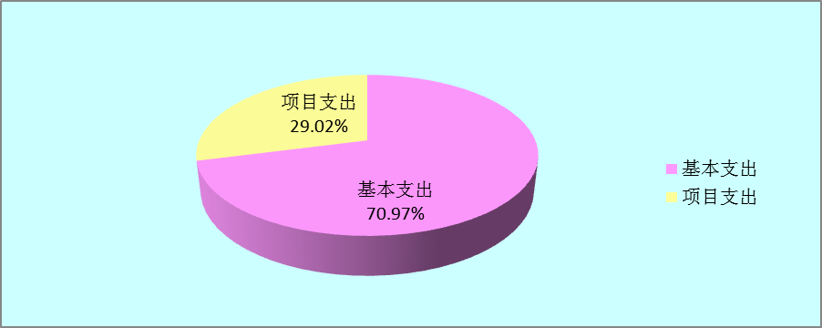 圖2：基本支出和項目支出情況