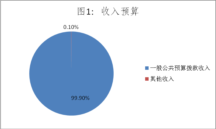 圖1:收入預算 圖1:收入預算