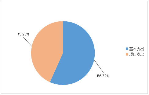 圖2:基本支出和項目支出情況 圖2:基本支出和項目支出情況