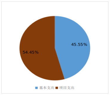 圖2：基本支出和項目支出情況