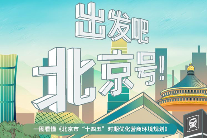 一圖讀懂《北京市“十四五”時期優化營商環境規劃》
