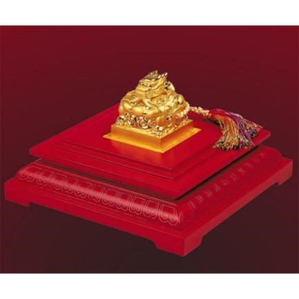 古法黃金製作技藝-奧運會徽寶