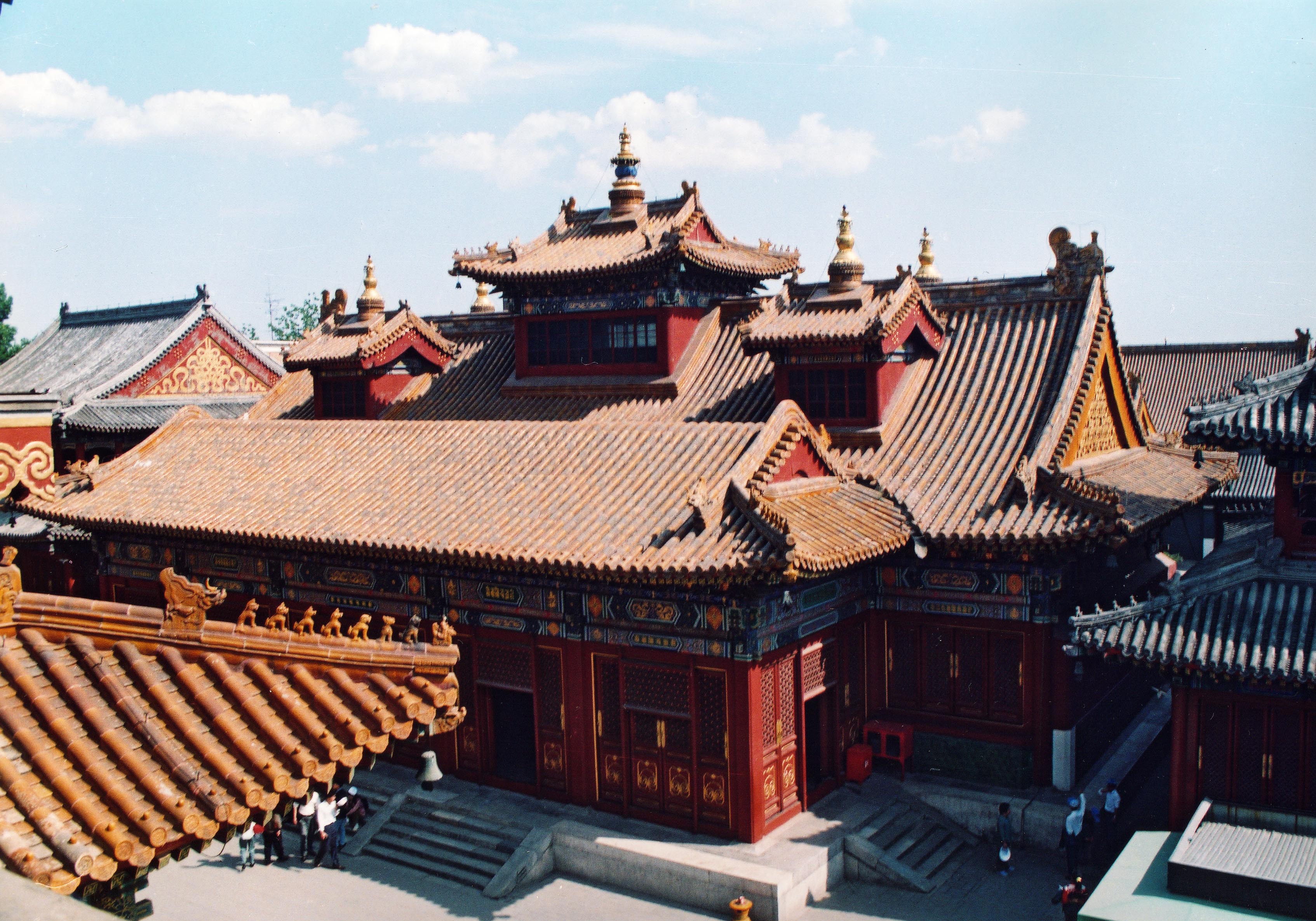 雍和宮——法論殿外景 雍和宮——法論殿外景