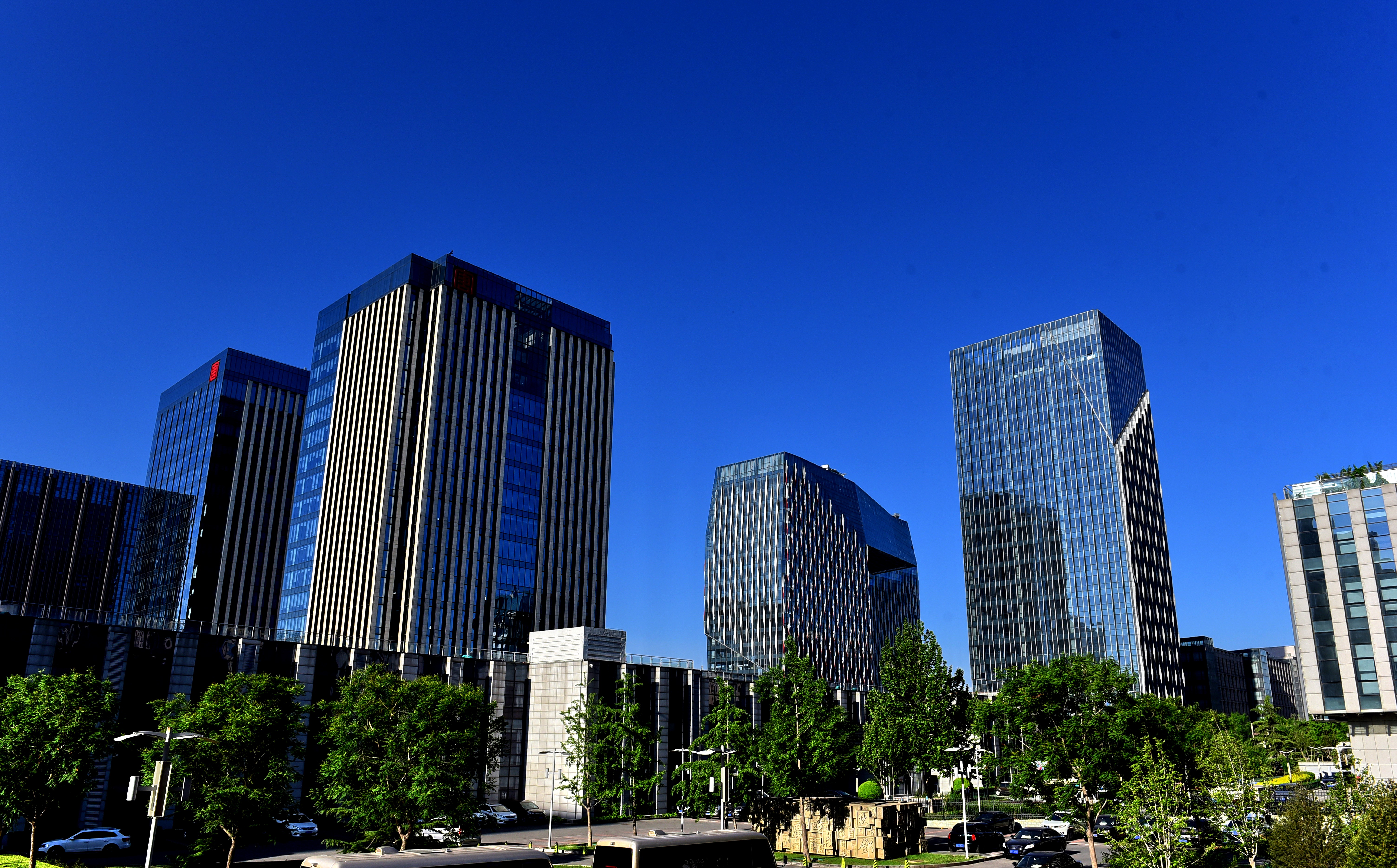 銀河商務區一角