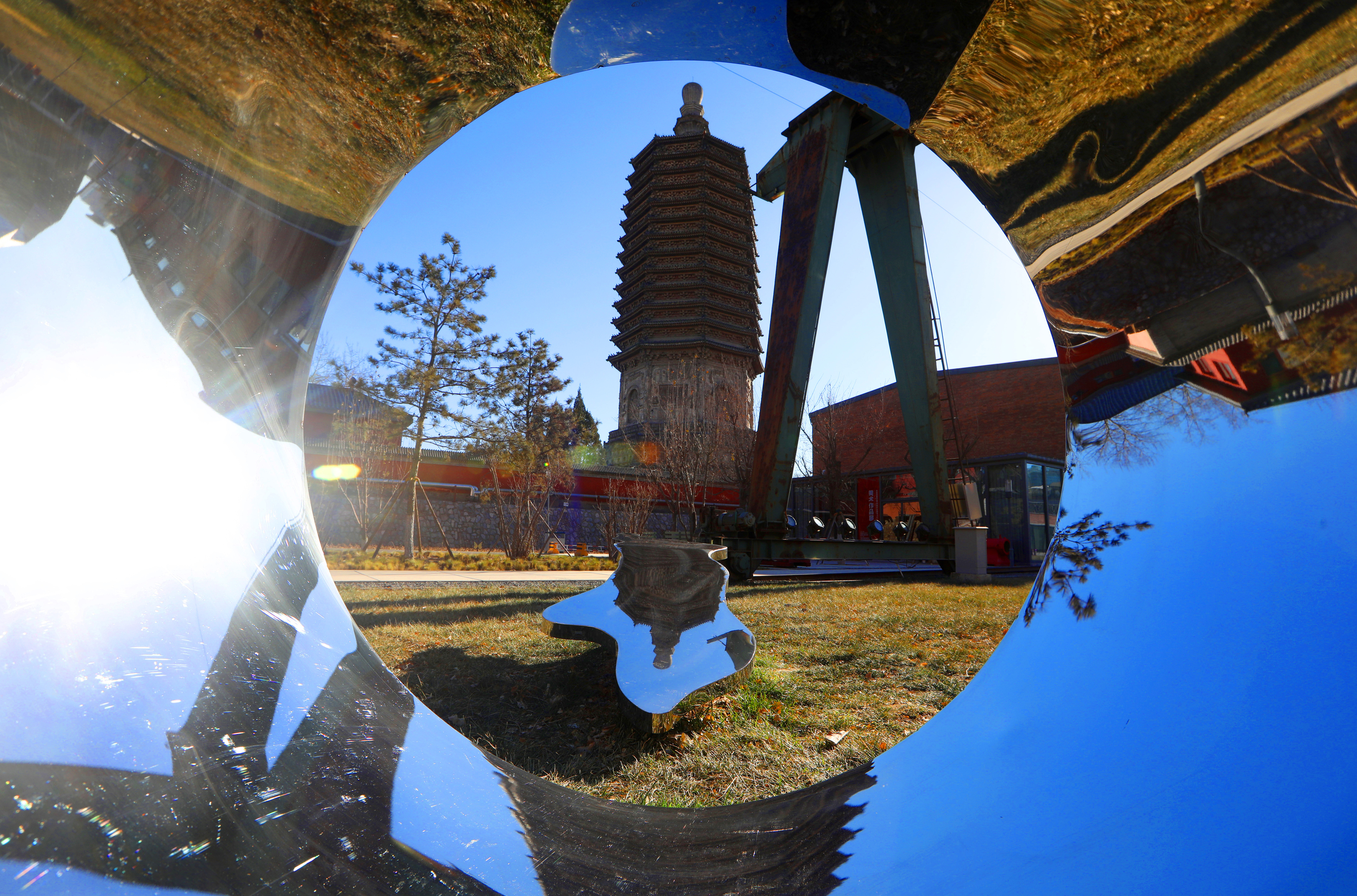 天寧寺塔—鏡像