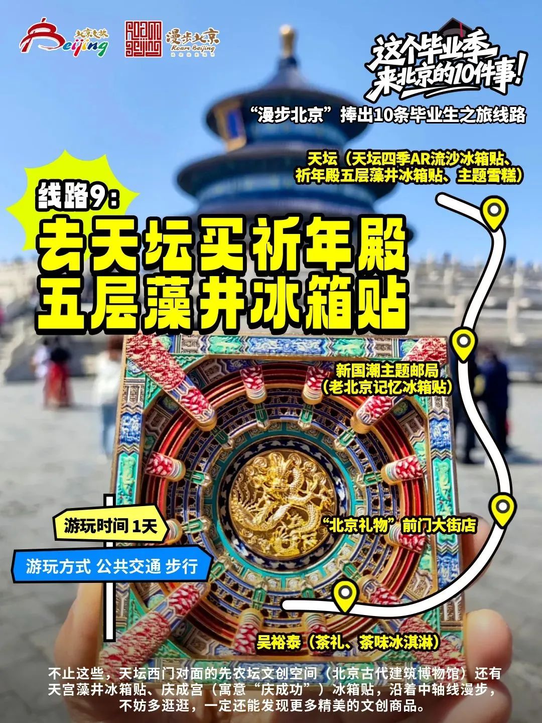 “漫步北京”捧出10條畢業生之旅線路