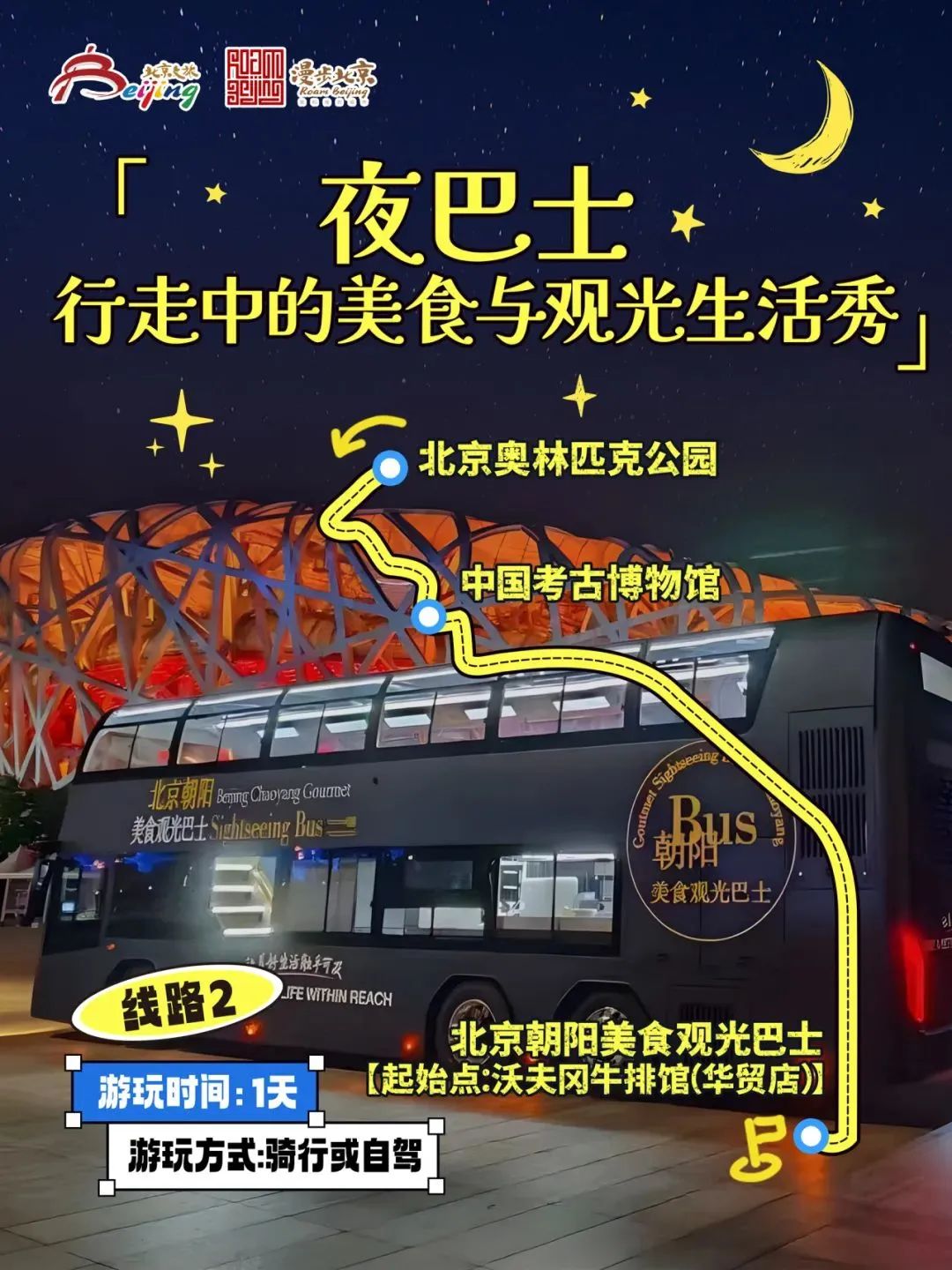 10條“漫步北京-追光夜遊”主題遊線路