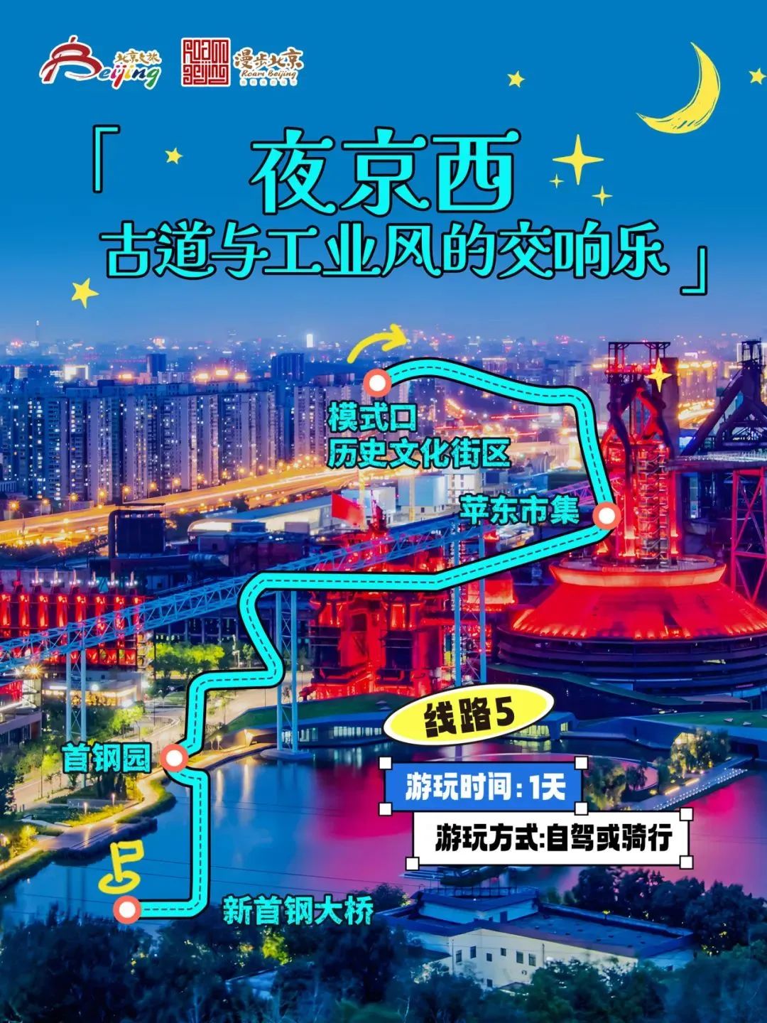 10條“漫步北京-追光夜遊”主題遊線路