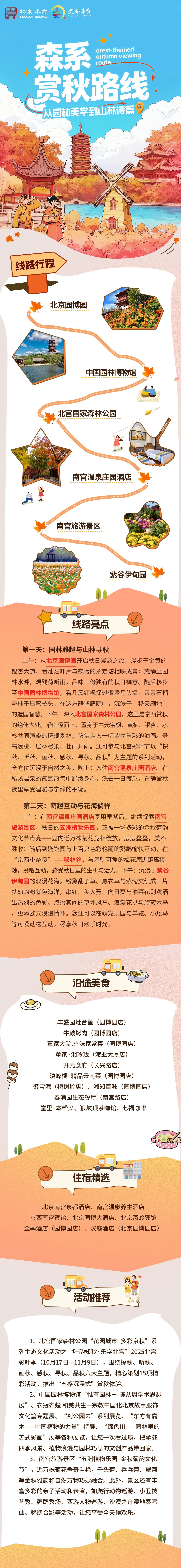 森係賞秋路線 從園林美學到山林詩篇
