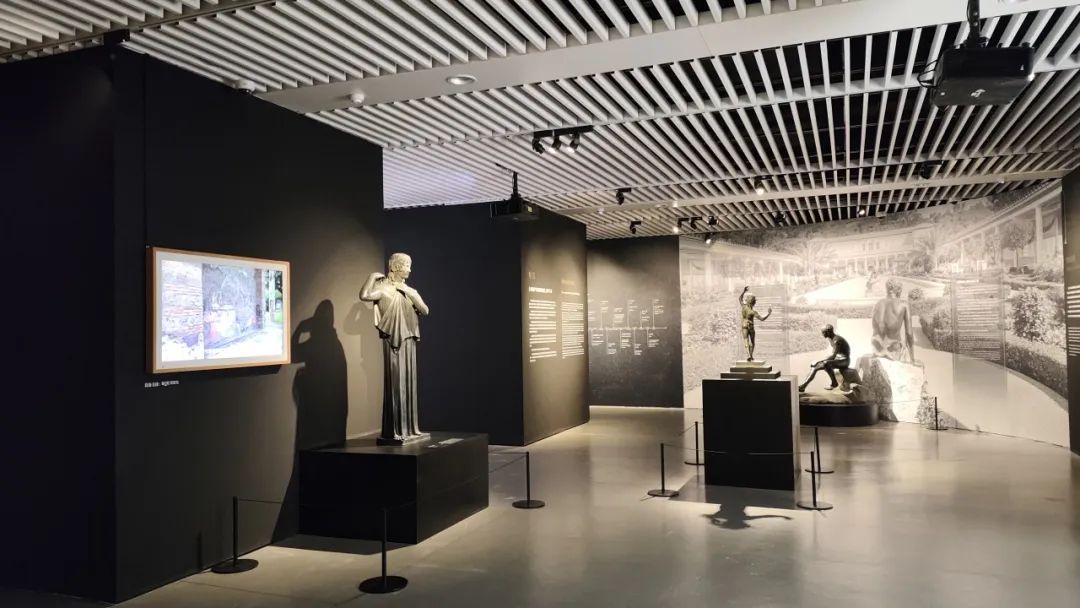 “龐貝神話——意大利那不勒斯國家考古博物館藏古希臘古羅馬珍品文物展”開幕式在國家典籍博物館舉行