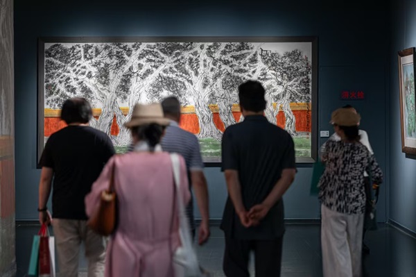 念想——趙準旺故鄉風華60載畫展在國家大劇院舉辦