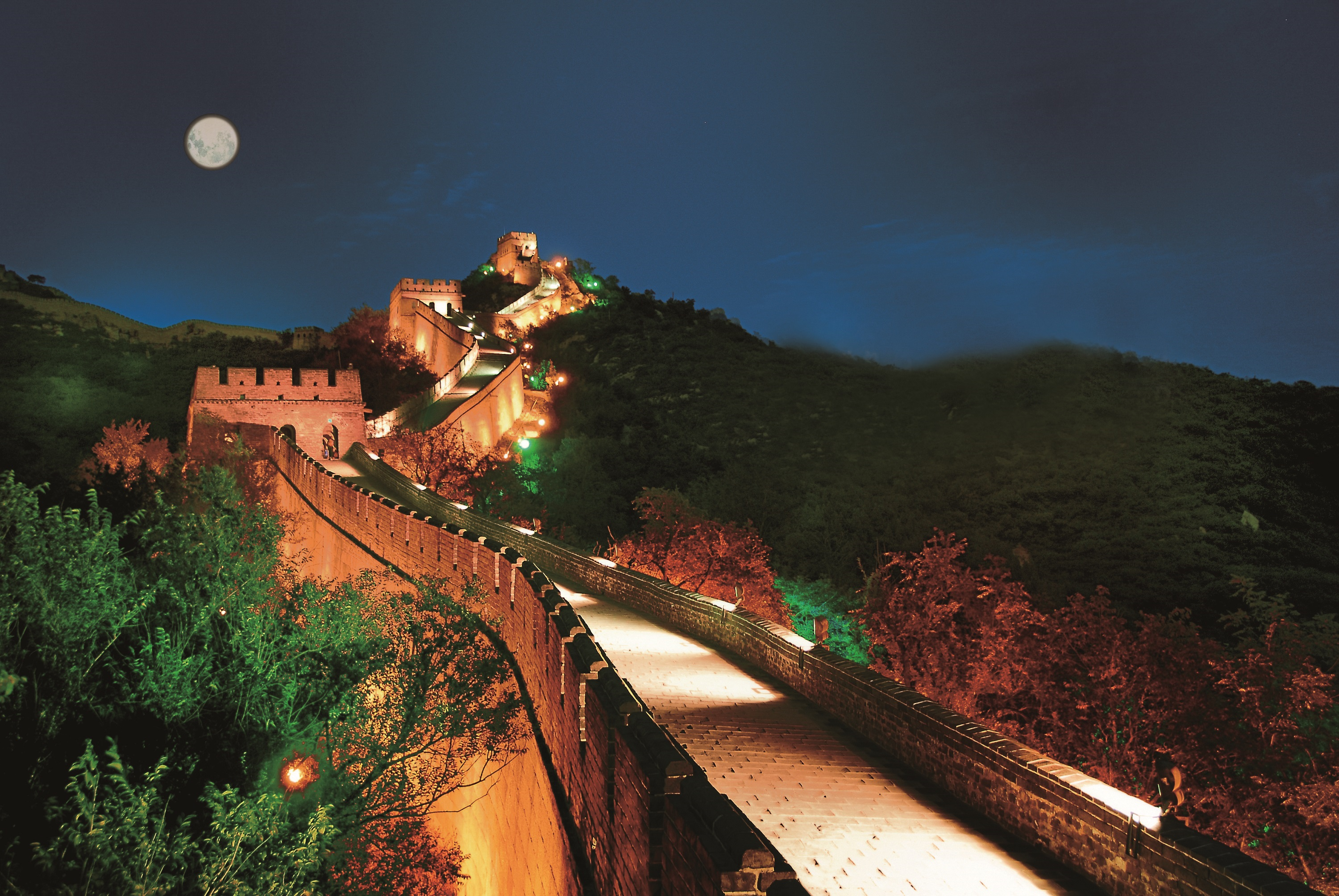 線路一八達嶺夜長城