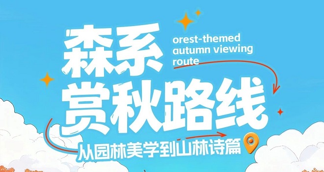 森係賞秋路線 從園林美學到山林詩篇
