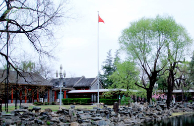 宋慶齡故居2號國旗