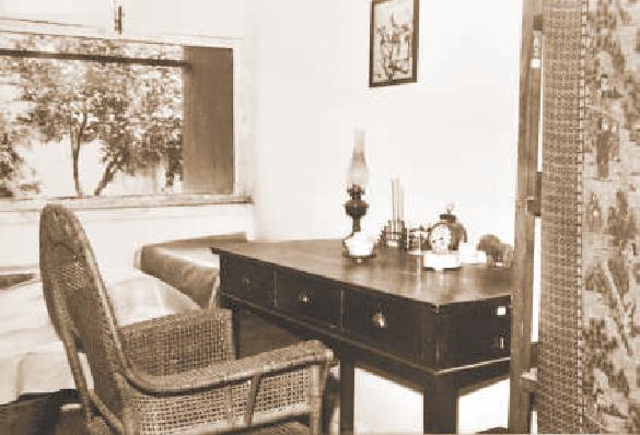 魯迅“老虎尾巴”的室內陳設 新華社/TAKEFOTO供圖