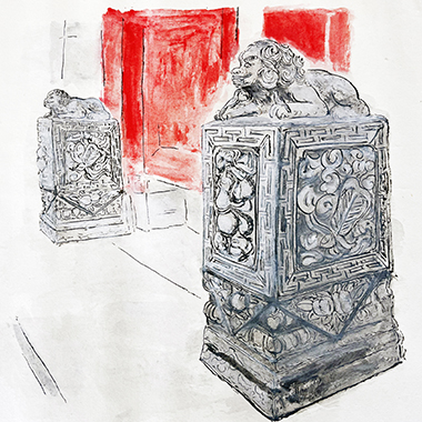 胡同文化 門墩兒藝術