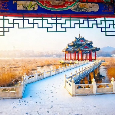 密雲迎來入冬以來的第二場雪