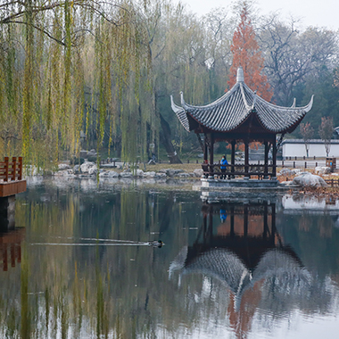 陶然亭公園初冬景觀