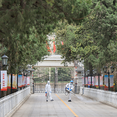 北京藍天救援隊助力疫情防控
