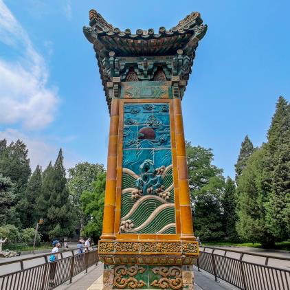 北海公園九龍壁竟然有635條龍