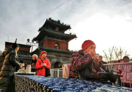 東嶽廟過臘八節