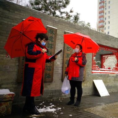 奮戰在疫情防控一線的美麗身影