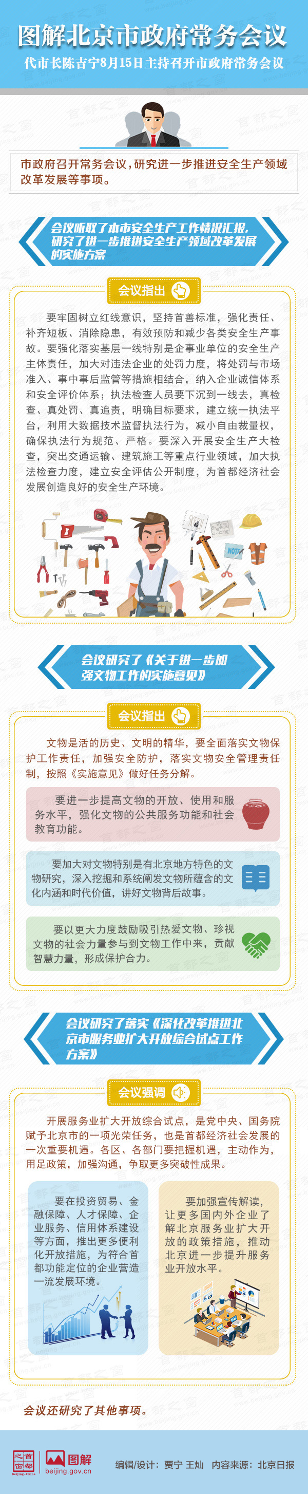 圖解2017年8月15日北京市政府常務會議