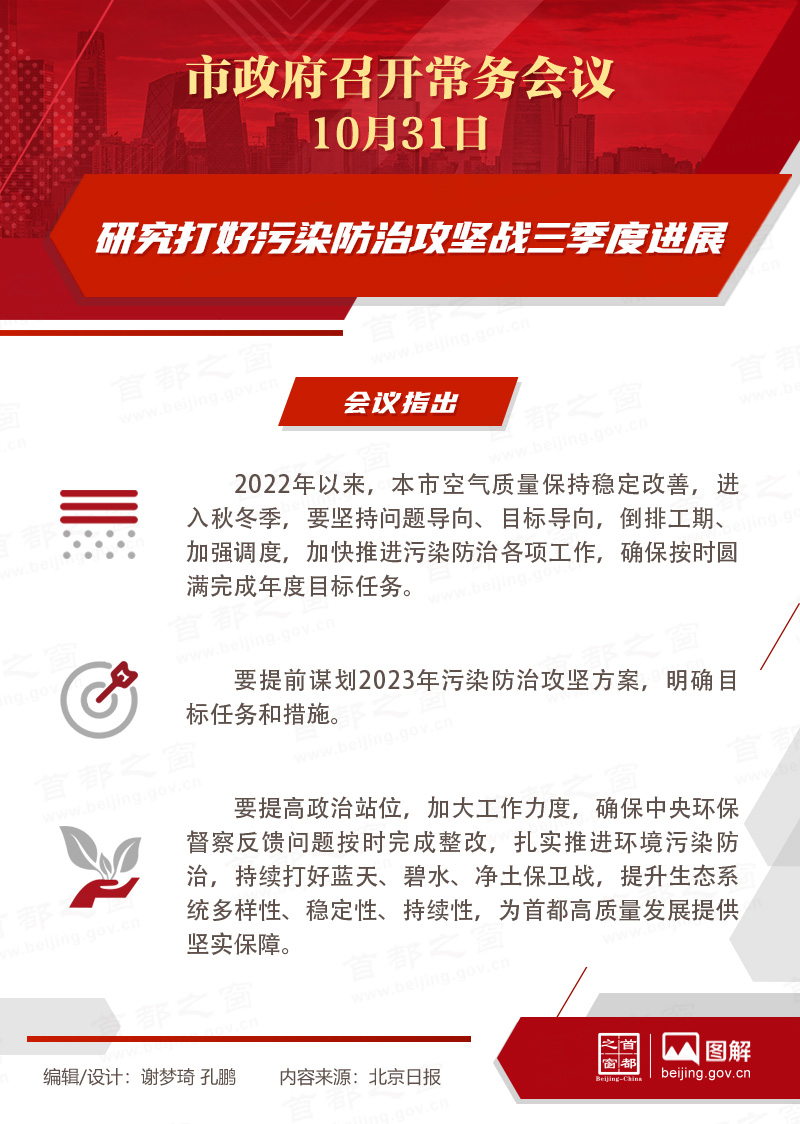 研究打好汙染防治攻堅戰三季度進展