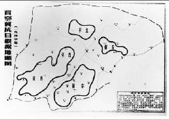 晉察冀抗日根據地略圖(1940年)