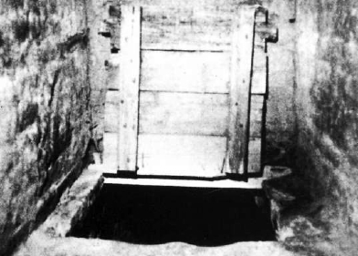 焦莊戶村的一個地道口