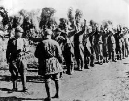 古北口日軍投降。