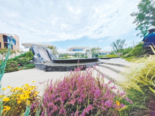 汀雲小鎮局部景觀。北京城建集團供圖