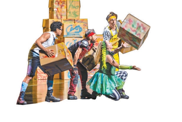 “十一”期間,台湖劇場上演澳大利亞親子盒子秀《The Box Show》。 “十一”期間,台湖劇場上演澳大利亞親子盒子秀《The Box Show》。