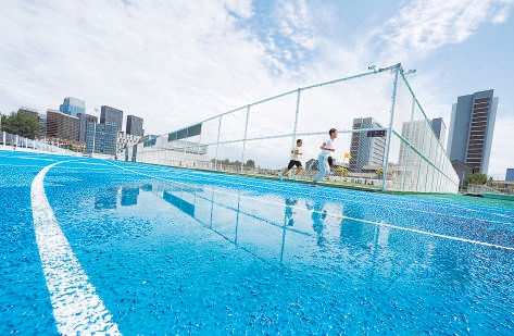 通州體育場田徑場。