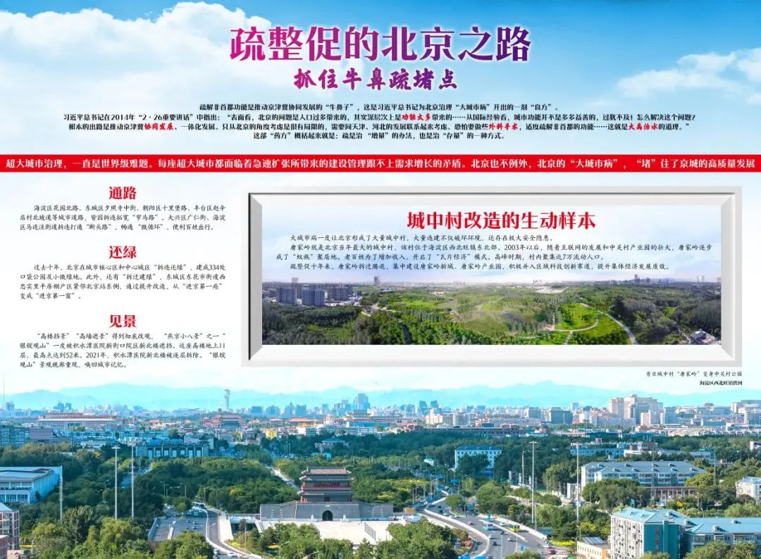 疏整促的北京之路抓住牛鼻疏堵點