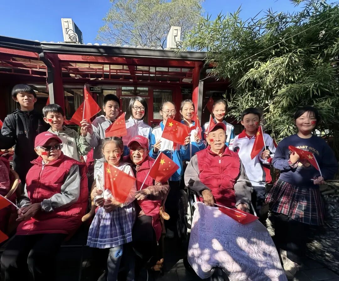 鍾鼓樓廣場邊上的芙蓉養老照料中心